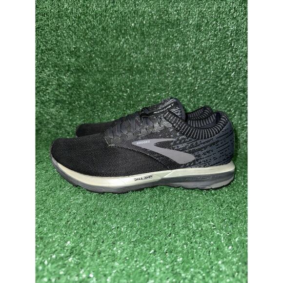 Brooks Ricochet Women’s Size 9 Black Silver Running Shoes Athletic Sneakers - Picture 4 of 11